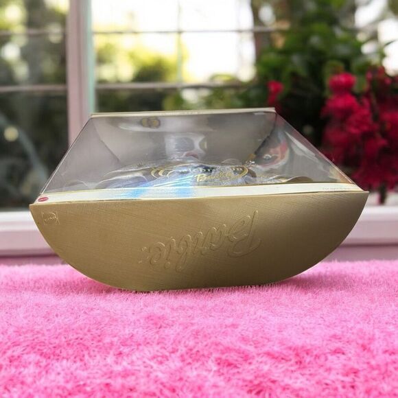 New VTG 2000 Special Edition Mattel Millenium Celebration Barbie Gold Gown Doll - Picture 4 of 4